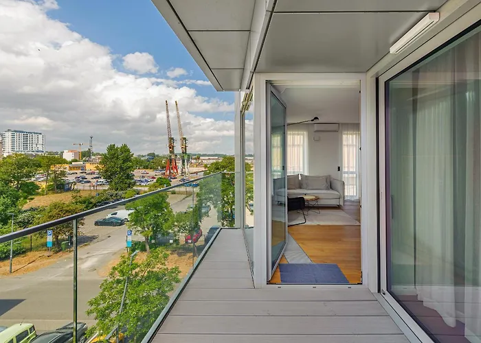 Marina View - Yacht Park Premiere Apartmán Gdyně